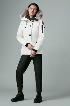 Chamarras Canada Goose Mujer México - Montebello Abrigos Blancos NQ2390576